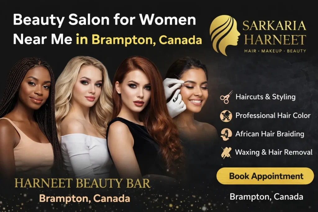 Beauty Salon for Women Near Me in Brampton, Canada