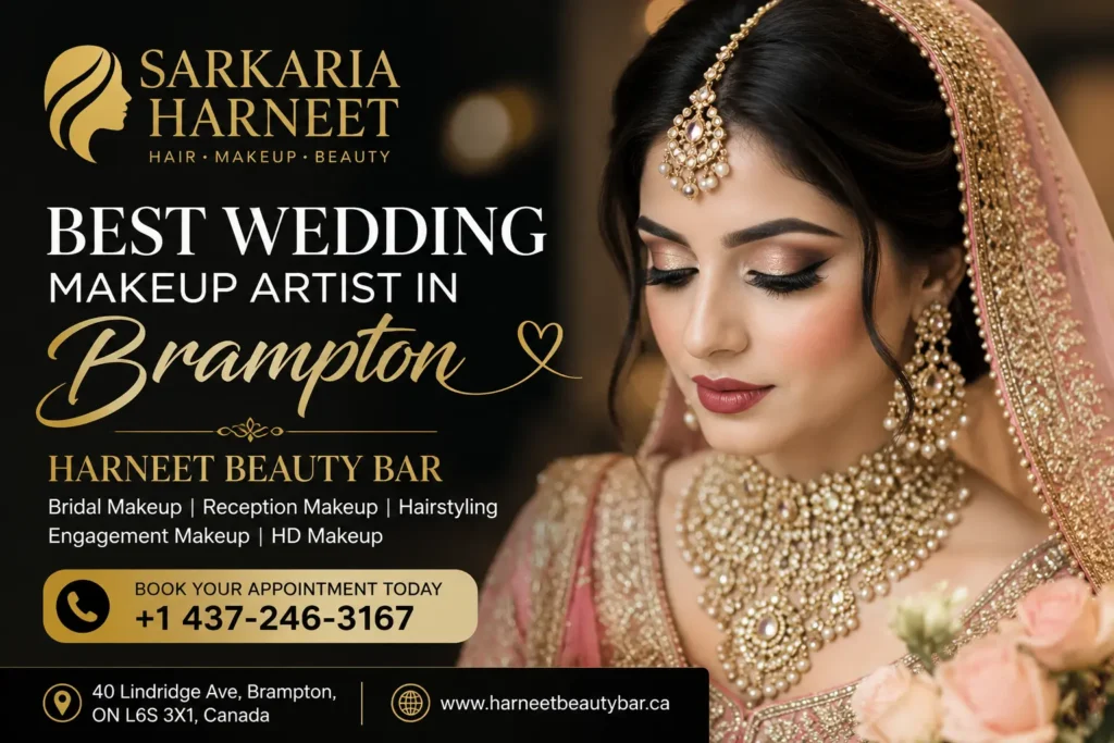 Best Wedding Makeup Artist in Brampton