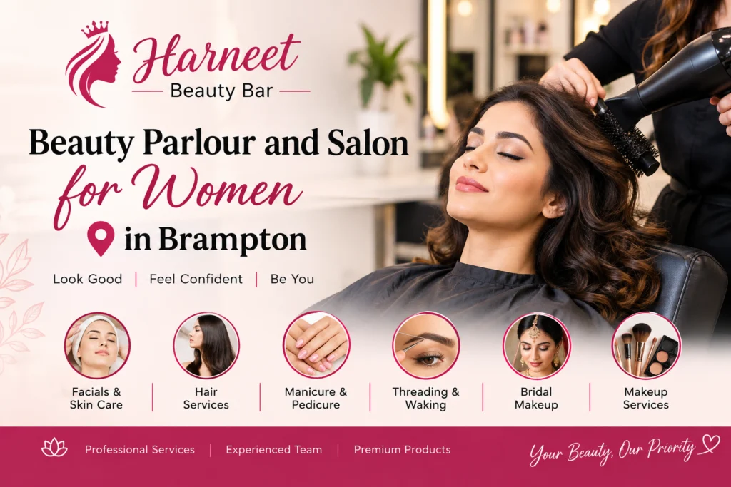 Beauty Parlour and Salon for Women in Brampton