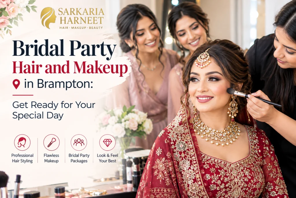 Bridal Party Hair and Makeup in Brampton